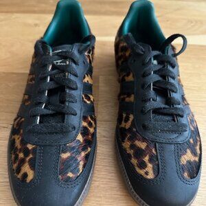 Adidas Samba OG Leopard Black Green, Women's Size 8 <NEVER BEEN WORN>